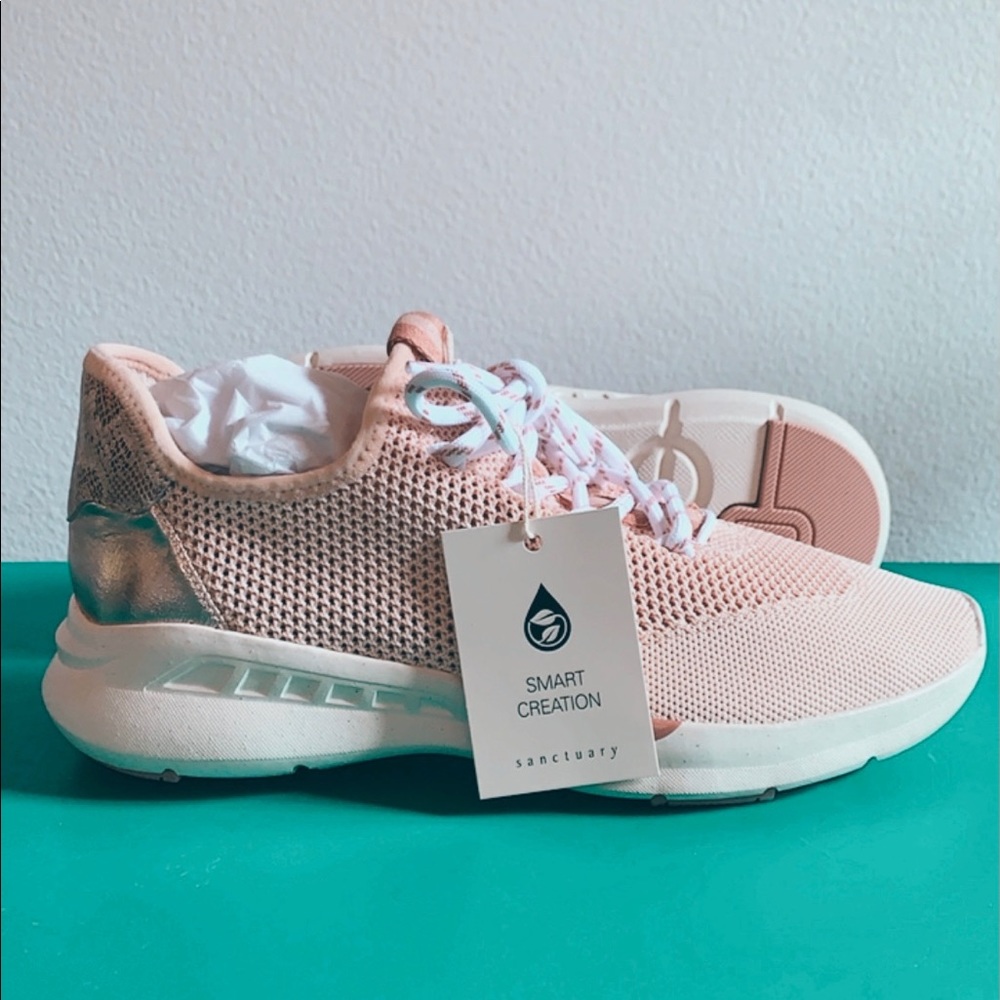 NWT Anthropologie Sanctuary Sneaker Blush